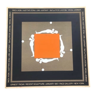 Ernest Trova 1967 Pace Gallery Exhibition Poster For Sale