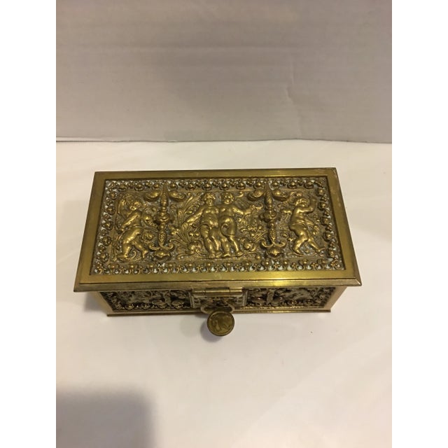 Metal Erhard & Sohne Hinged Box For Sale - Image 7 of 10