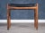 Mid-Century Modern Danish Rosewood Stool with Black Leather Seat, 1960s For Sale - Image 3 of 9