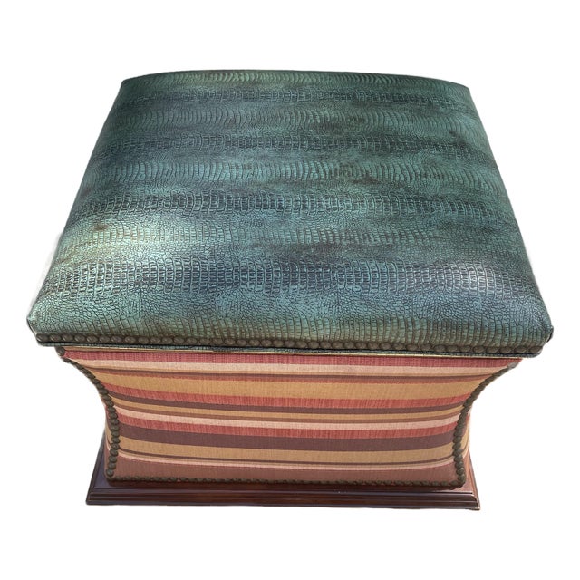 Century Furniture Gray’s Storage Ottoman For Sale