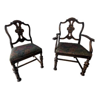1920s Berkey & Gay Chair Set For Sale