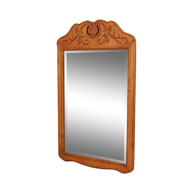 Ethan Allen Legacy French Country Style Carved Wall Mirror