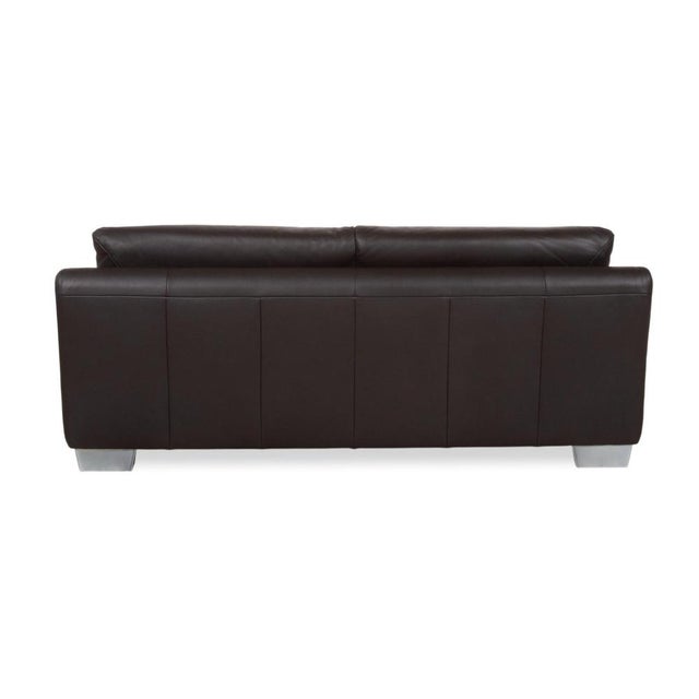 Bentley Two-Seater Sofa in Brown Leather from Ewald Schillig For Sale - Image 14 of 16