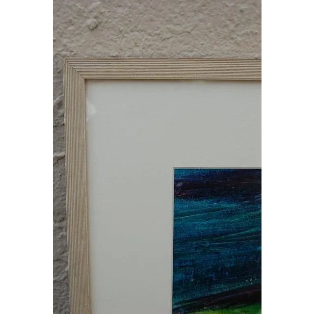 Vintage Original Abstract Pastel Artwork by Swedish Artist Ivan Jordell. For Sale In Atlanta - Image 6 of 8