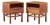 Nils Jonsson for Tørring Møbelfabrik Mid Century Danish Teak Nightstands - Pair For Sale