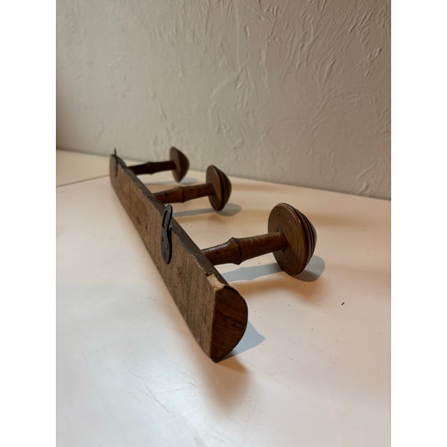 Rustic European Vintage French Coat Hooks For Sale - Image 3 of 4
