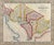 Antique map of Washington, D.C. carefully hand colored bringing warmth and charm to the engraving. This map features the...