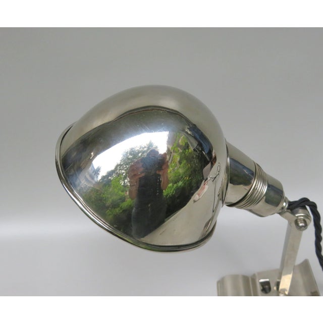 Chromed Clamping Lamp from Hala, 1930s For Sale - Image 13 of 18