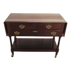 Statton Solid Cherry Dropleaf Server or Console