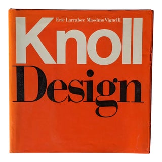 Vintage Italian Knoll Design Hardback Coffee Table Book For Sale
