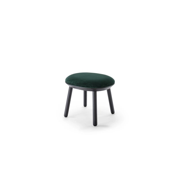 Contemporary Naïve Ottoman In Bottle Green by Etc.etc. for Emko For Sale - Image 3 of 3