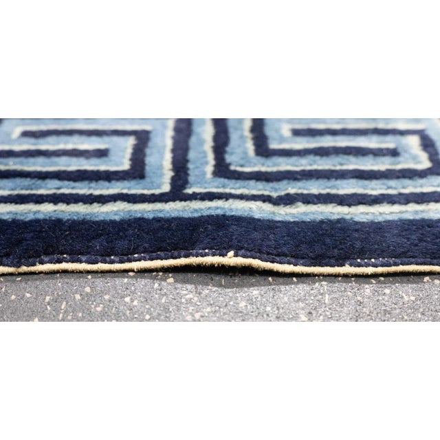 Blue Antique Peking Rug 3'1'' x 5'1'' For Sale - Image 8 of 12