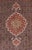 Vintage Persian Tabriz Runner Featuring Central Medallion Motifs on Navy Field 2'7 X 12'7 For Sale - Image 9 of 13