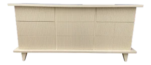 American of Martinsville Mid-Century Modern Triple Dresser