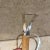 For your consideration, a mid-century modern sculptural modern silver plate wine holder caddy by Eisenberg Lozano. Silver...