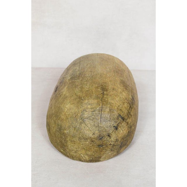 Turkana Bowl in Handcarved Wood For Sale - Image 4 of 5