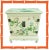 1980s Rare Vintage Chinoiserie Pale Yellow Bird Floral Hand Painted Wood Clothes Hamper For Sale - Image 5 of 11