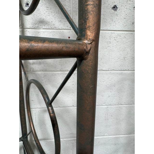Metal Maison Jansen Style Etageres - A Pair For Sale - Image 7 of 12
