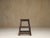 Brown Wooden Artist Stool, 1920s For Sale - Image 6 of 7