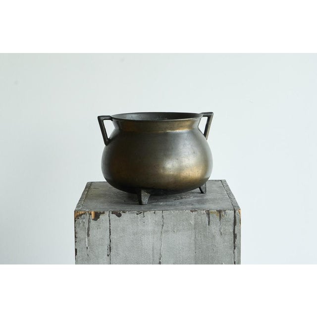Large Antique Cauldron in Bronze For Sale - Image 4 of 13