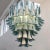 1990s White and Octanium Murano Glass Petal Chandelier, Italy, 1990s For Sale - Image 5 of 11