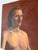1970s 1970s Vintage Figurative Male Portrait Oil on Canvas Painting – Signed For Sale - Image 5 of 12