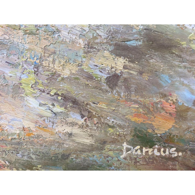 Impressionistic Landscape Original Oil Painting For Sale - Image 12 of 12