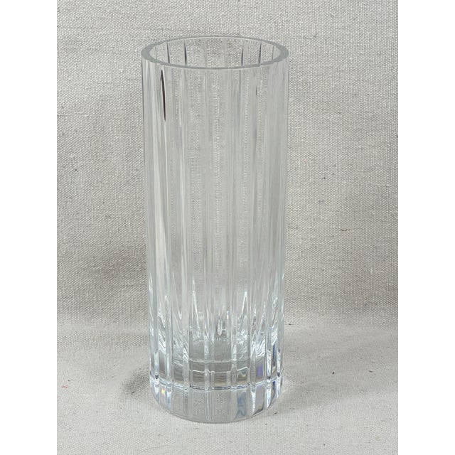 Vintage Baccarat Crystal Vase For Sale In New Orleans - Image 6 of 7