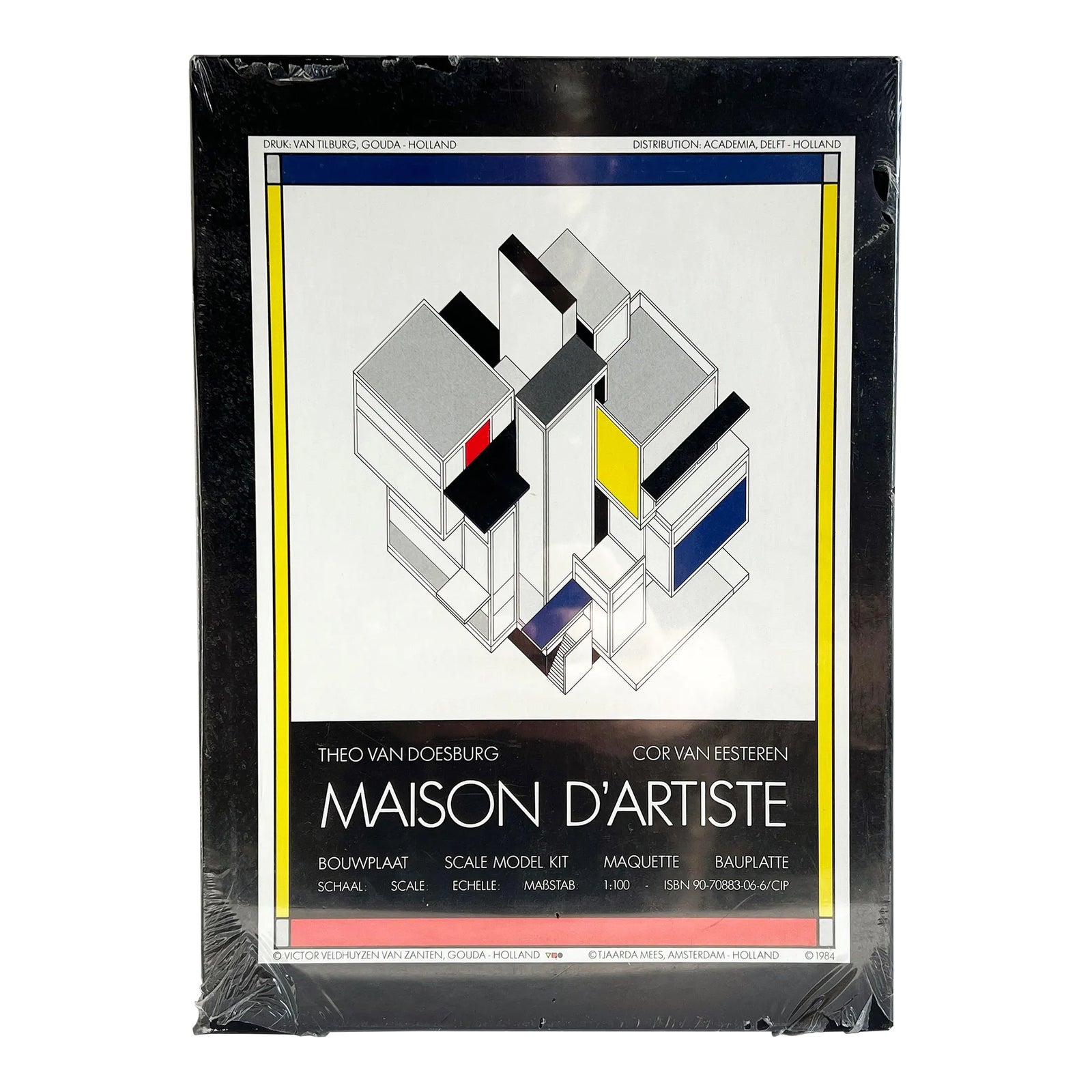 1980's Maison D’Artiste Scale Model Kit by Theo Van Doesburg & Cor Van Eesteren - Sealed