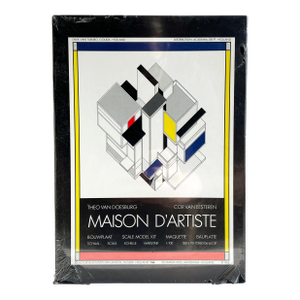 1980's Maison D’Artiste Scale Model Kit by Theo Van Doesburg & Cor Van Eesteren - Sealed
