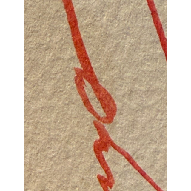 Paper Andre Kohn Original "The Net Maker" For Sale - Image 7 of 9