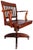 American Early 20th Century Gunlocke Restored "Bank of England" Banker’s Armchair For Sale - Image 3 of 18