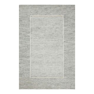 Chris Loves Julia x Loloi Briggs Mist / Ivory 5'-0" x 7'-6" Area Rug For Sale