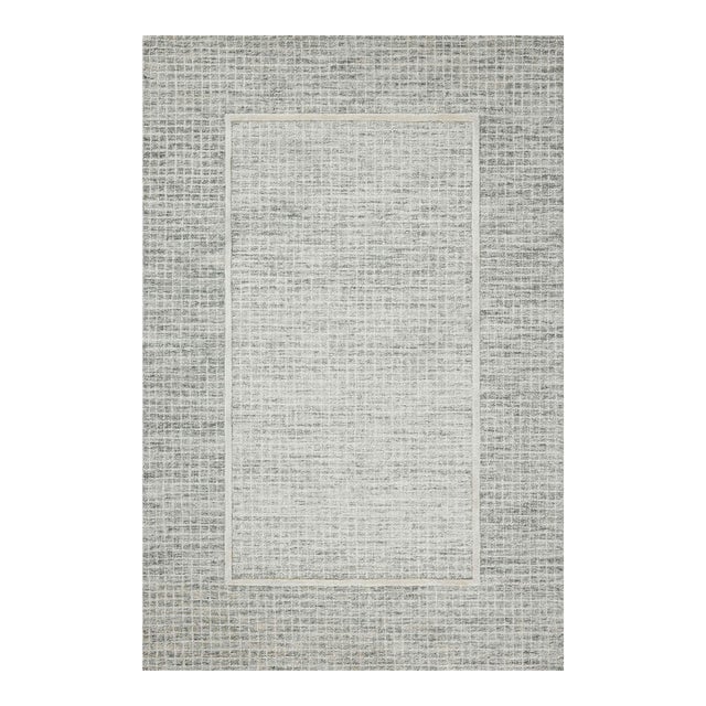 Chris Loves Julia x Loloi Briggs Mist / Ivory 5'-0" x 7'-6" Area Rug For Sale
