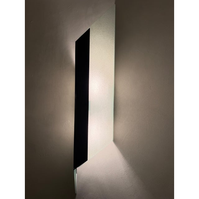 White Donovan Lighting Sculptural Frosted Glass Wall Sconce, 18 Available For Sale - Image 8 of 17