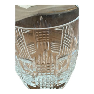 1990s Dungarvan by Waterford Crystal Old-Fashioned Glasses - Dungarvan Cut Crystal Tumblers - Pair For Sale