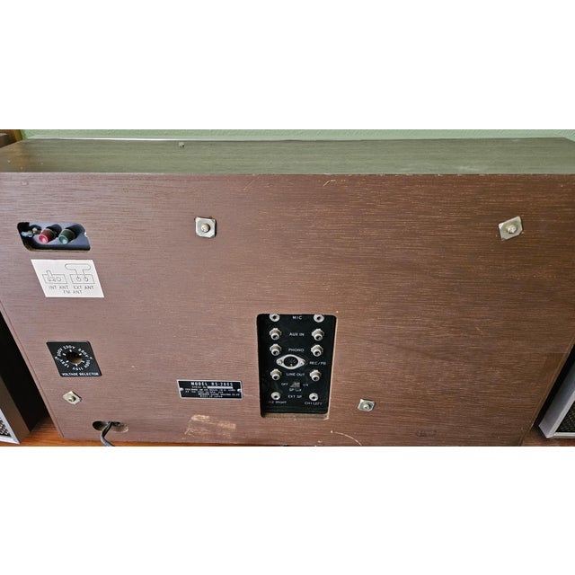 Vintage 1969 National Rs 280s Fm Am Stereo Radio Cassette Player & Recorder For Sale In Monterey, CA - Image 6 of 9