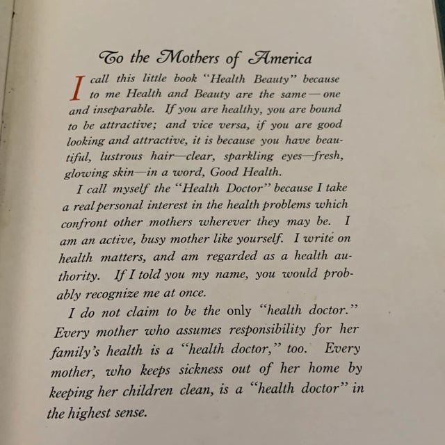 1920s 1924 Health Beauty Book by The Health Doctor For Sale - Image 5 of 9
