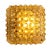 Square Shaped Bubble Glass Wall Lights by Glashütte for Limburg, 1970s, Set of 2 For Sale - Image 9 of 11