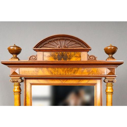 Gründerzeit Chest of Drawers with Mirror For Sale - Image 14 of 18