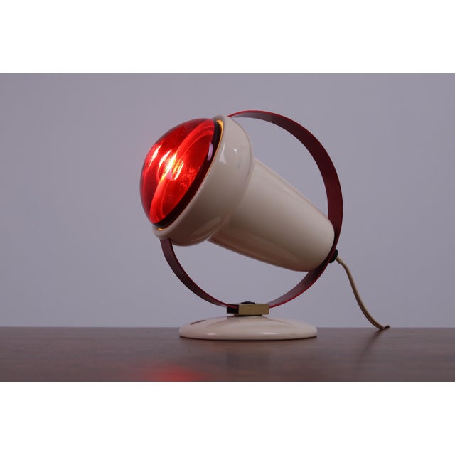 Mid-Century Modern Space Age Infraphil Atomic Lamp by Philips, 1950s For Sale - Image 3 of 13