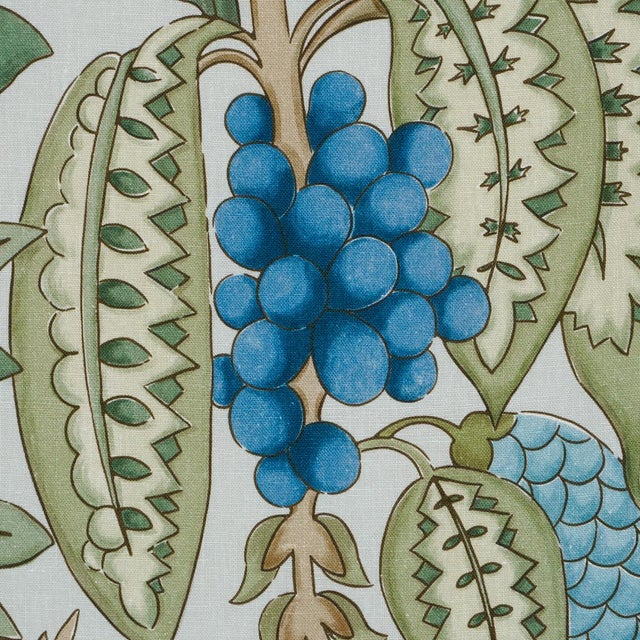 Contemporary SAMPLE - Schumacher x Timothy Corrigan Fruits De Saison Fabric In Flax For Sale - Image 3 of 4