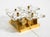 Kinkeldey Crystal Glass and Brass Wall Lamp in Mint, 1960s For Sale - Image 13 of 18