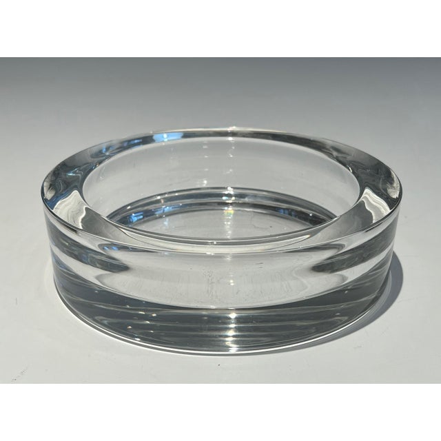 Round tray on a chrome base. French work. Circa 1970. For Sale - Image 6 of 12