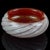 Murano Vintage Murano Seguso Vetri d'Arte Gold Flecks Red Pulegoso Technique Italian Art Glass Ashtray Bowl For Sale - Image 4 of 8
