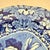 Stubbs & Kent Georgian Cobalt Transferware ‘ Fruits and Flowers’ Platter, Circa 1830 For Sale - Image 9 of 16