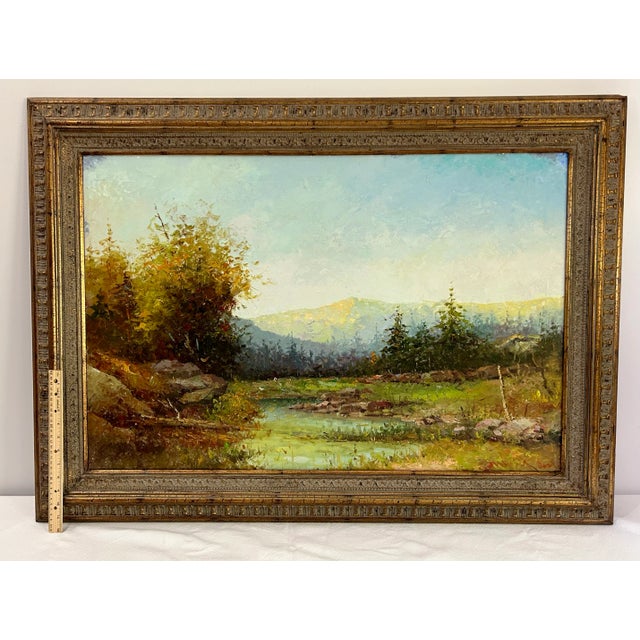 Impressionist Landscape Painting by French Artist MaryAnn Maurice For Sale - Image 11 of 11