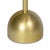 Contemporary Arthur Accent Table, Natural Brass For Sale - Image 3 of 5