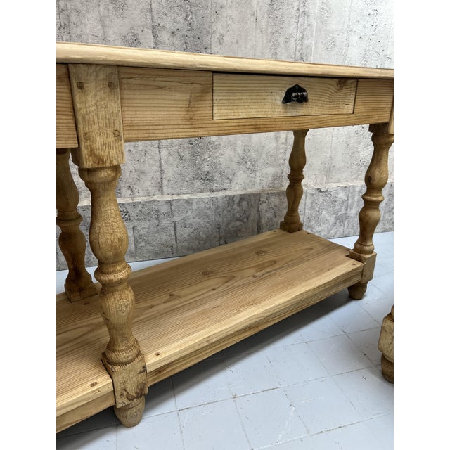Drapers Tables with Drawers, 2010s, Set of 2 For Sale - Image 17 of 18