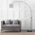 Modern Arc Floor Lamp - Chrome For Sale - Image 3 of 6